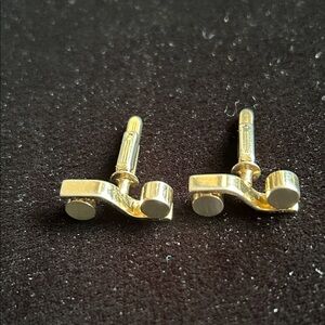 Gold Tone Cufflinks
